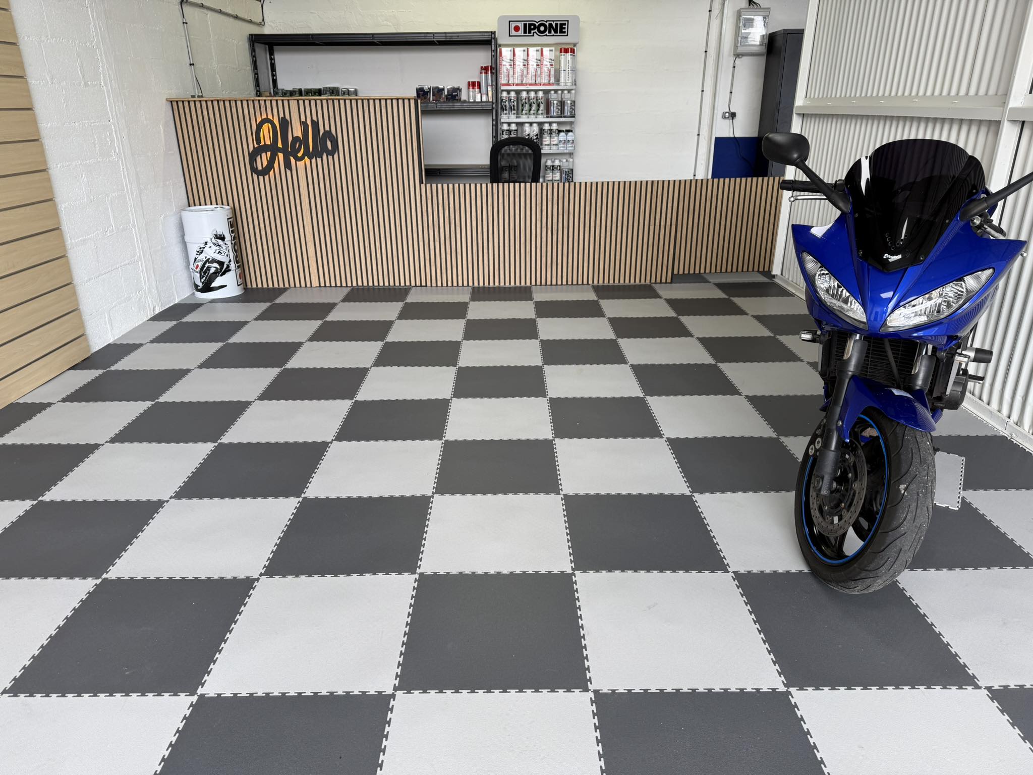 Accueil du garage JLN Bike